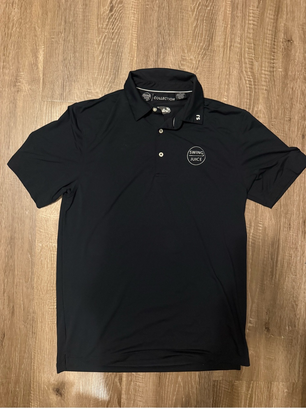 Swing Juice Men's Black Polo Shirt
